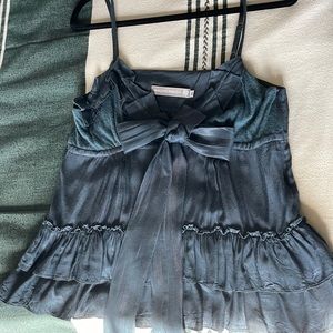 François Pendville top with drawstring